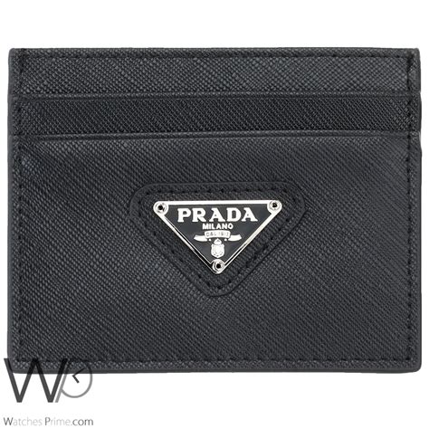 prada cahier card case|prada card holder wallet.